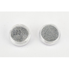 Glitter argintiu holografic 870, 0,2 mm 1/128, 2 ml