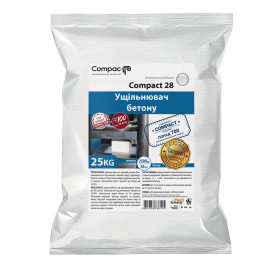 Уплотнитель Compact 28 бетона и гипса 25 кг