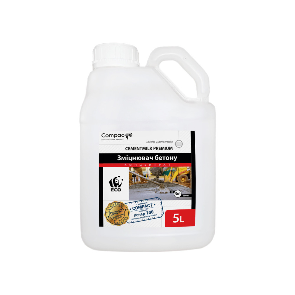 Пластификатор бетона CEMENTMILK Premium 5 л