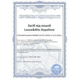 Средство от вшей Louse&Nits Repellent 1 л