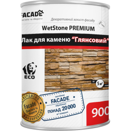 Лак алкидный глянцевый WetStone Premium, 900 мл