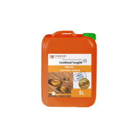 Масло тунгово-льняное для древесины ConWood TungOil, 5 л