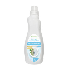 Средство для чистки унитазов Sanitary Sanitizer Gold, туалетный утенок 1 л