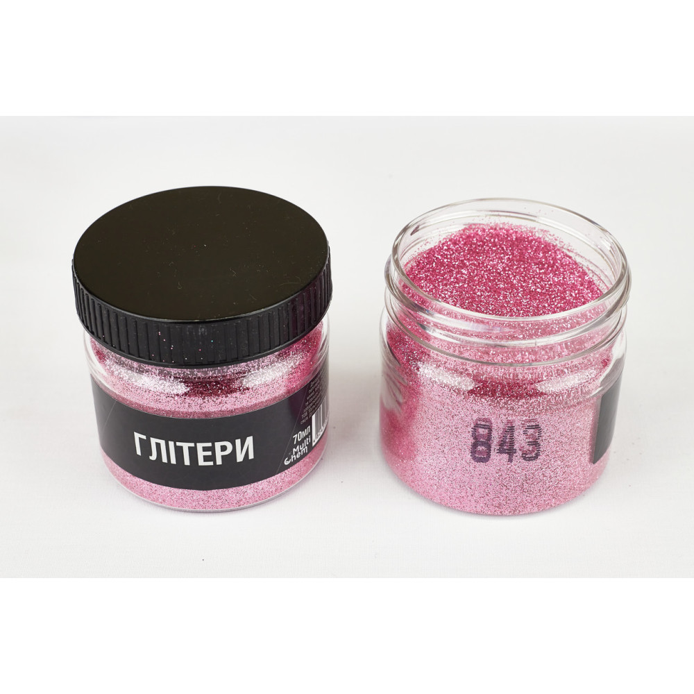 Glitter violet 843, 0,2 mm 1/128, 70 ml