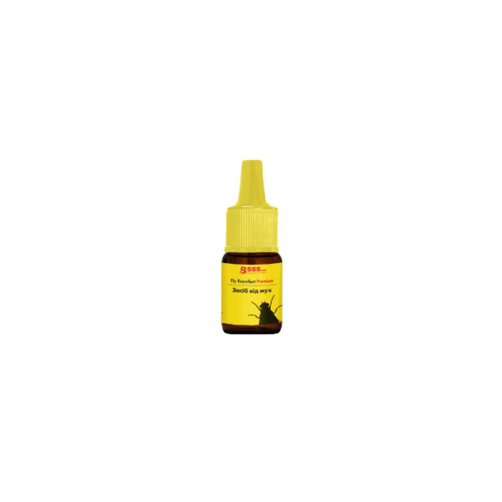Repelent de muște Premium 1/100. Concentrat (aplicați pe haine și pereți) 10 ml