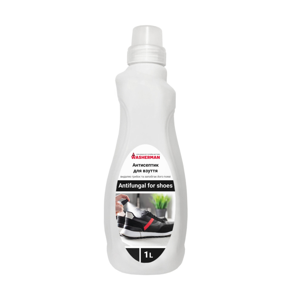 Антисептик для обуви Antifungal for shoes предотвращает появление грибка 1 л