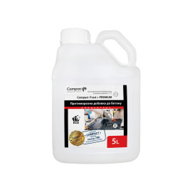 Aditiv anti-îngheț pentru beton Compact Frost + Premium 5 l
