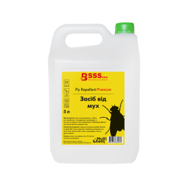 Repelent de muște Premium 1/100. Concentrat (aplicați pe haine și pereți) 5 l