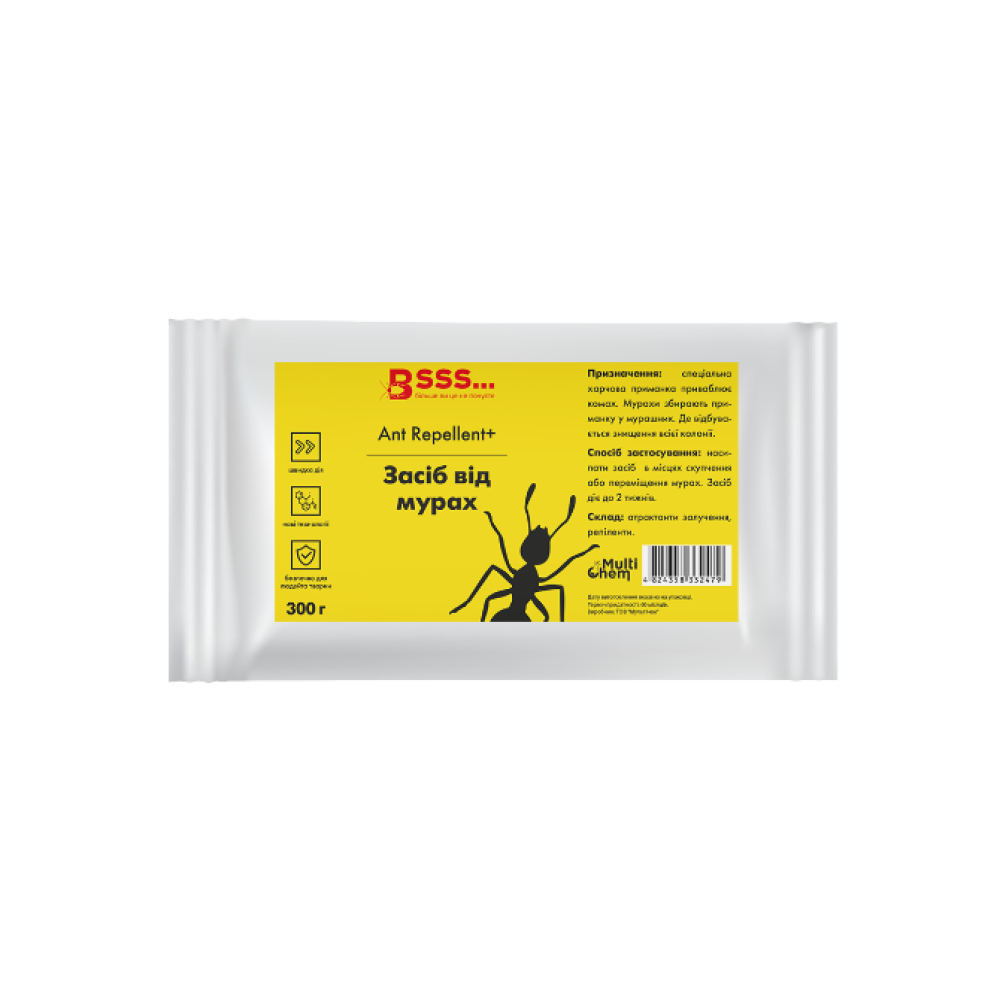 Средство от муравьев Ant Repellent + (Порошок) 300 г