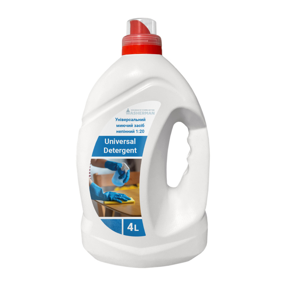 Универсальный моющий не пенный 1:20 Universal Detergent 4 л
