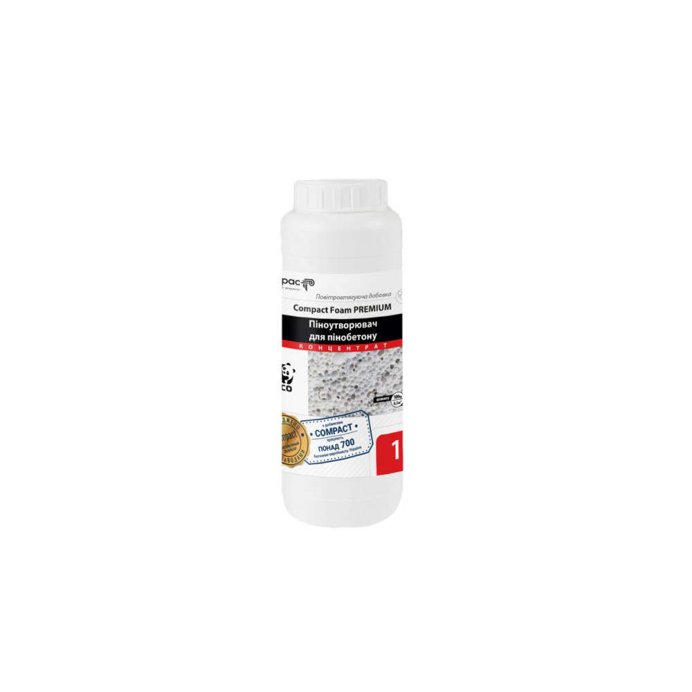 Пенообразователь для пенобетона Compact Foam 1 л