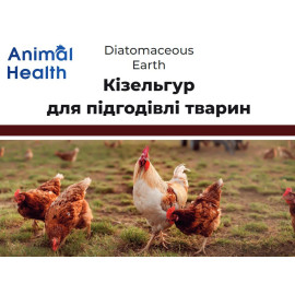 Добавка для подкормки животных AnimalHealth Diatomaceous Earth Кизельгур 25 кг
