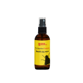 Repelent de muște Premium 1/100. Concentrat (aplicați pe haine și pereți) 100 ml