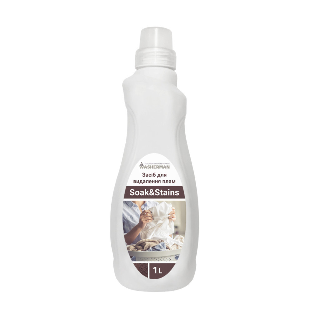 Средство для замачивания белья и удаления пятен Soak&Stains 1 л
