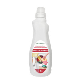 Стиральный гель автомат с профилактикой накипи Wash Gel machine Gold, 1 л