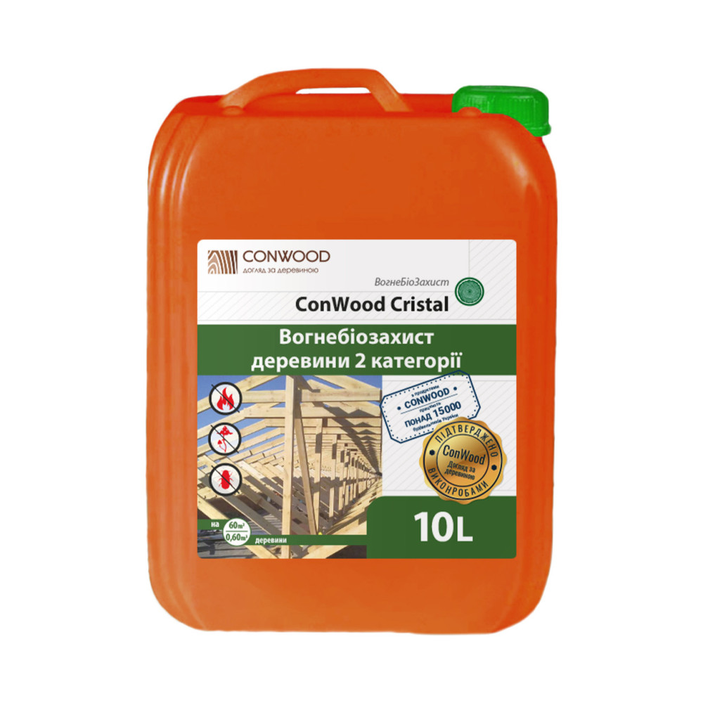 Консервант древесины ConWood Cristal Euro, 10 л