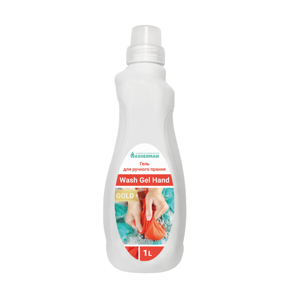 Стиральный гель ручная стирка Wash Gel hand Gold, 1 л