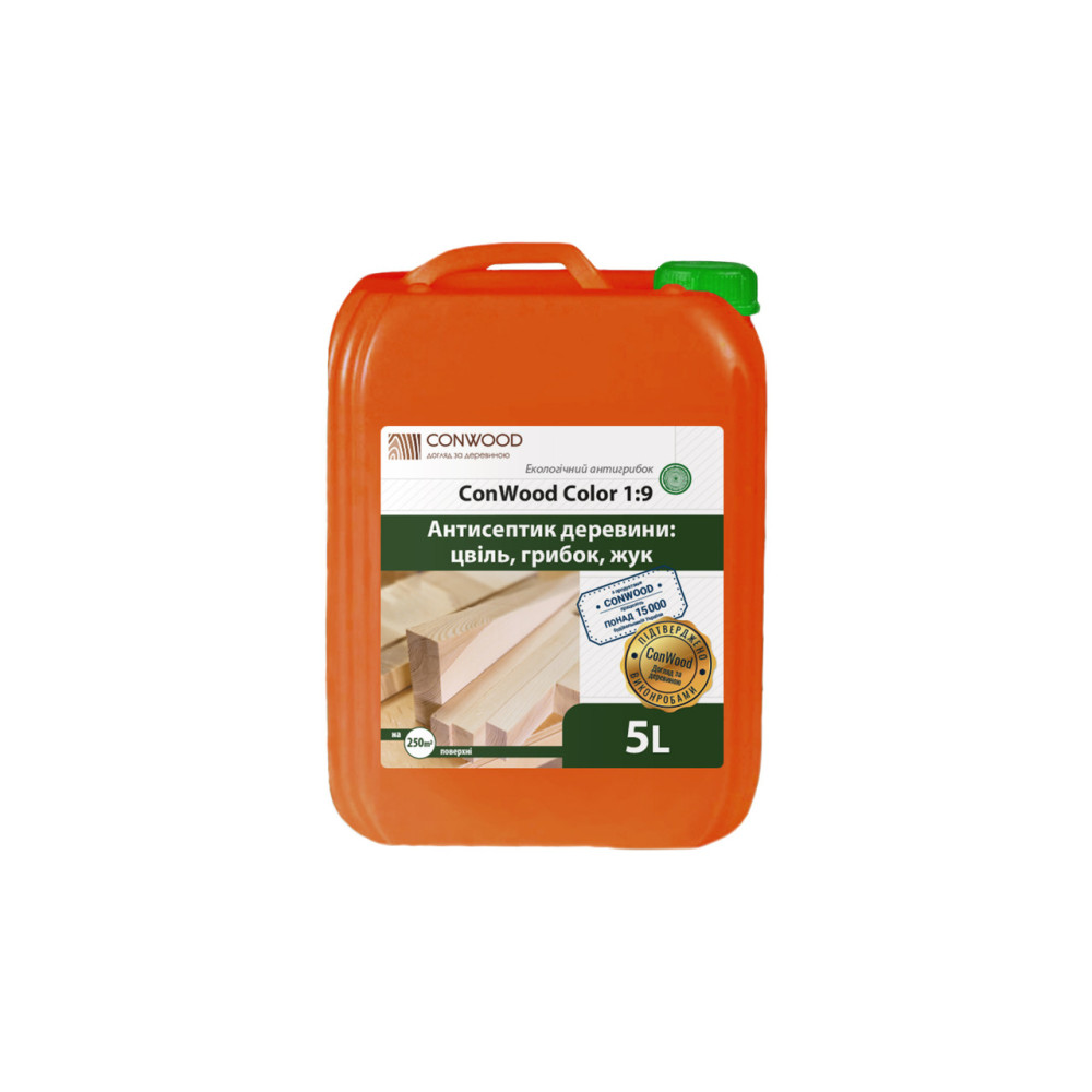 Антисептик древесины: плесень грибок жук ConWood Color Euro 1:9, 5 л